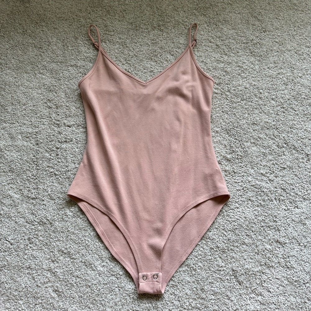 Pink bodysuit